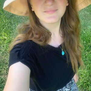 Short Sleeve Black Top Tee Blouse Detailed Career or Casual